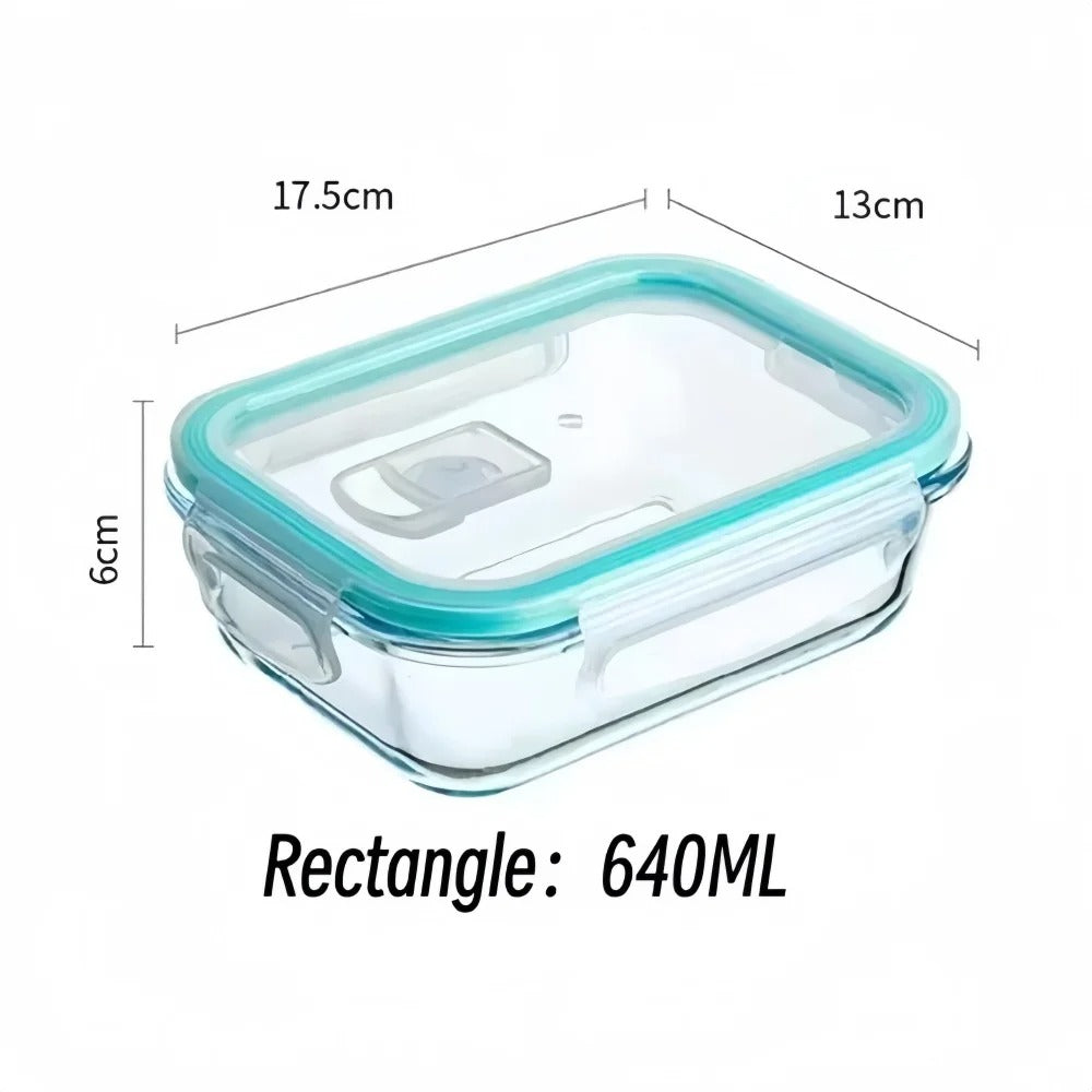 High Borosilicate Glass Meal Prep Container