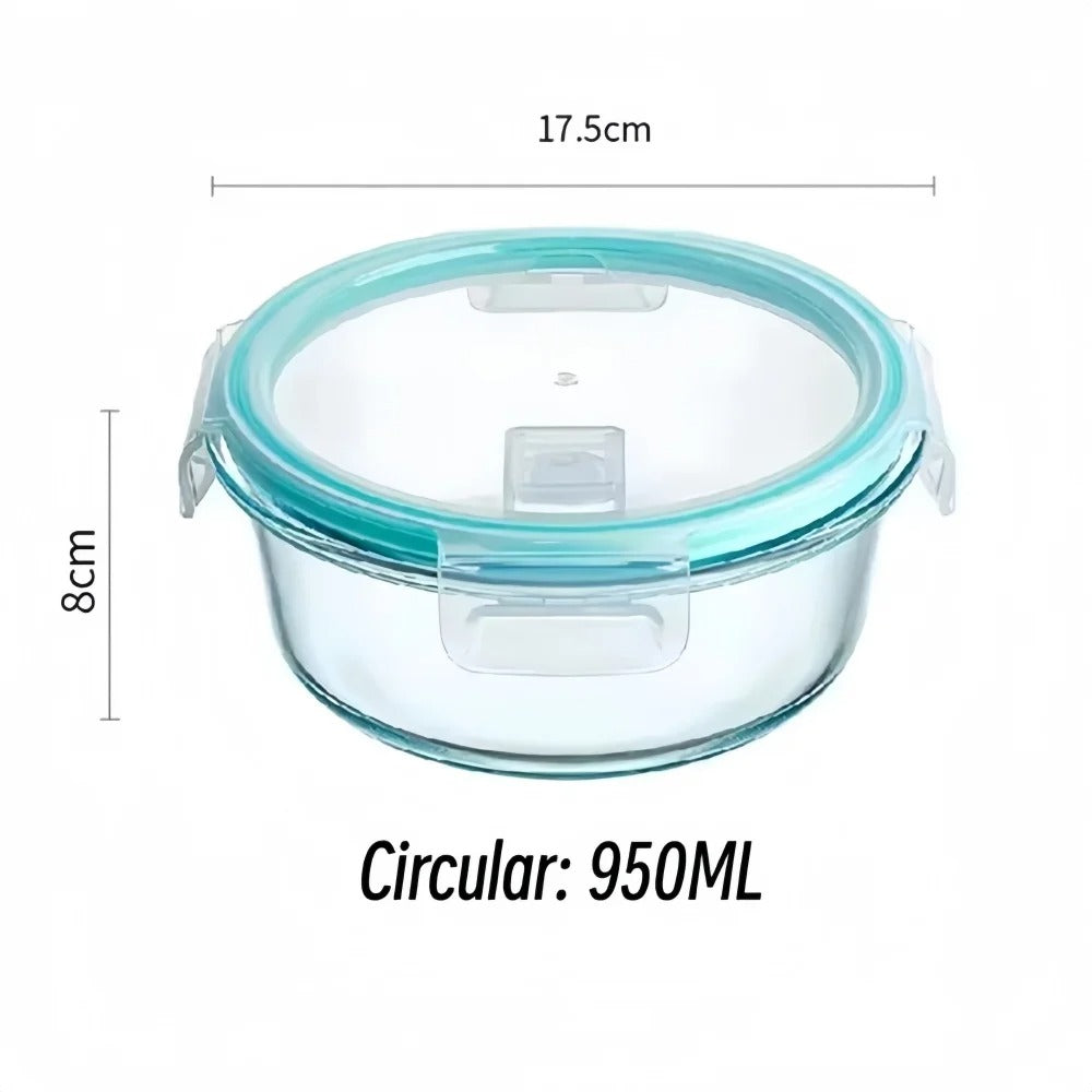 High Borosilicate Glass Meal Prep Container