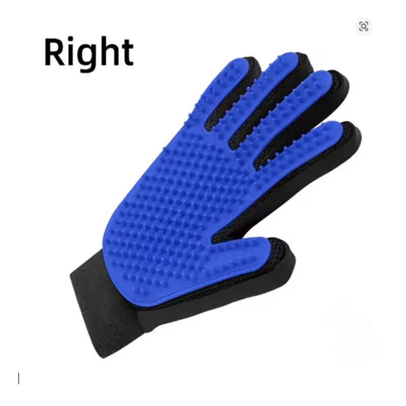 Silicone Pet Grooming Glove – Deshedding & Massage Brush