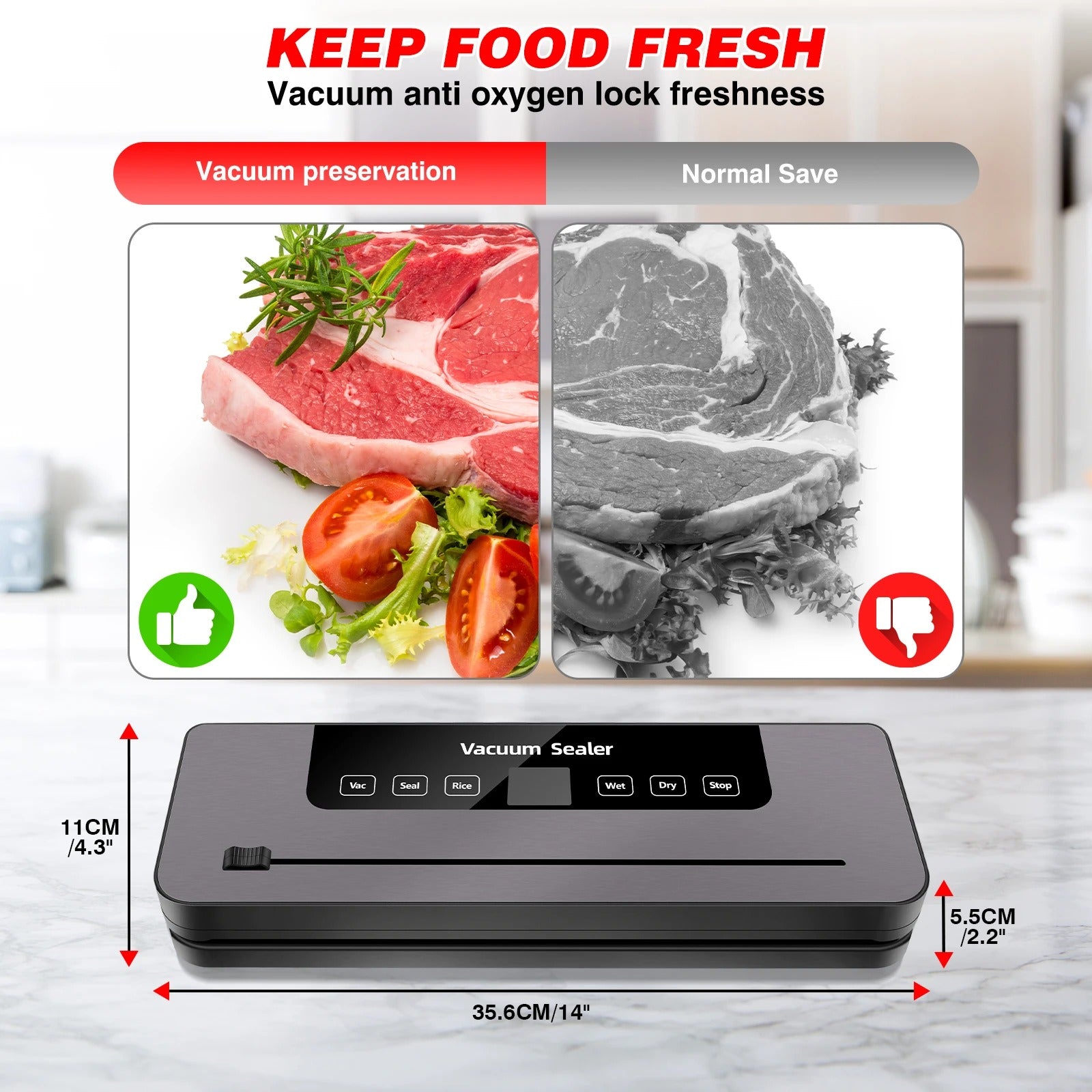 Automatic Food Vacuum Sealer