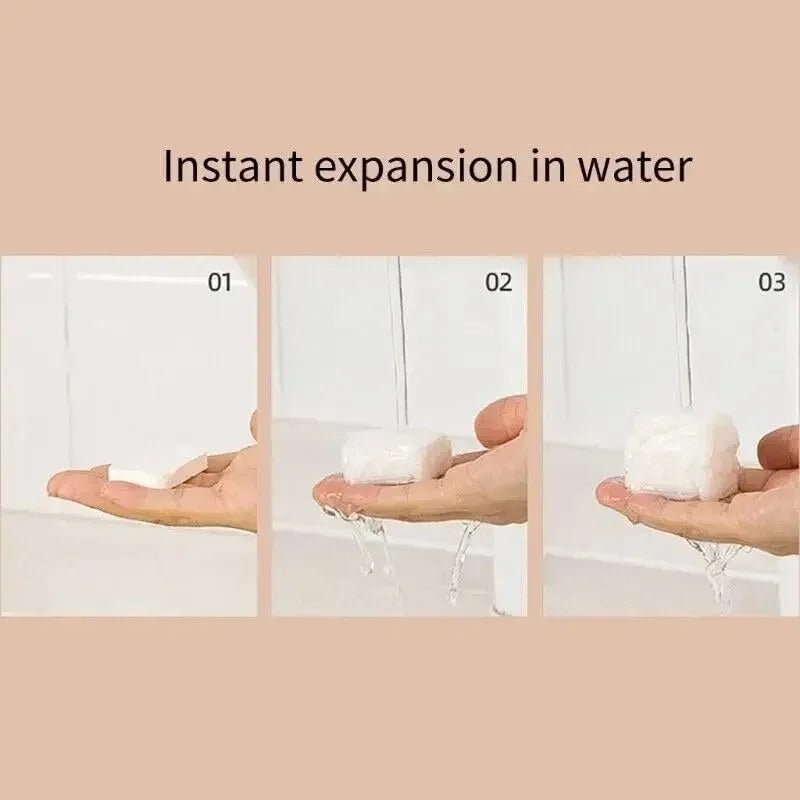 Compressed Pocket Travel Towels – Bamboo Fiber