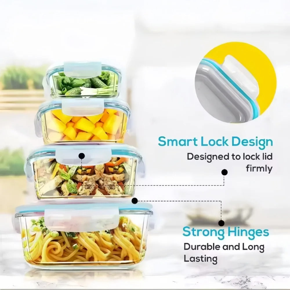 High Borosilicate Glass Meal Prep Container