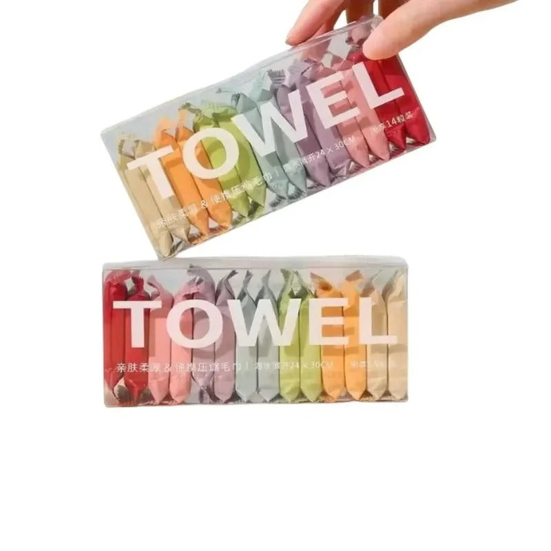 Compressed Pocket Travel Towels – Bamboo Fiber