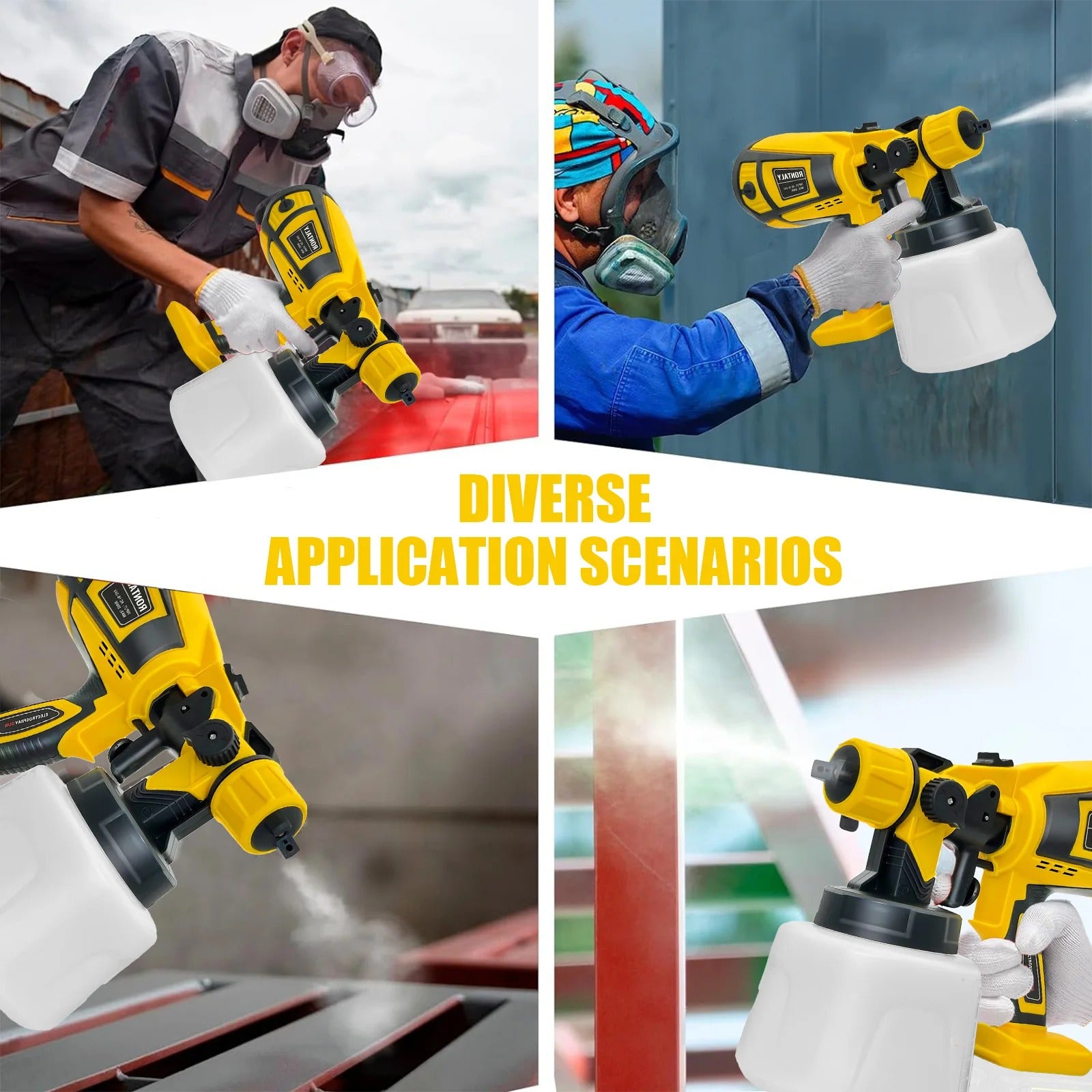 Cordless HVLP Paint Sprayer – 18V XR Compatible