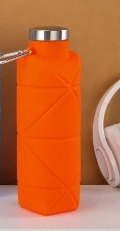 Collapsible Silicone Sports Water Bottle – 700ml