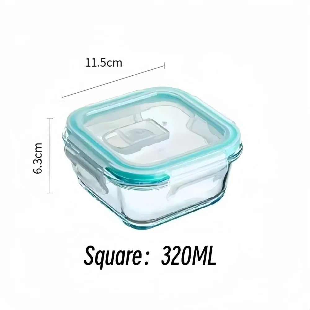 High Borosilicate Glass Meal Prep Container